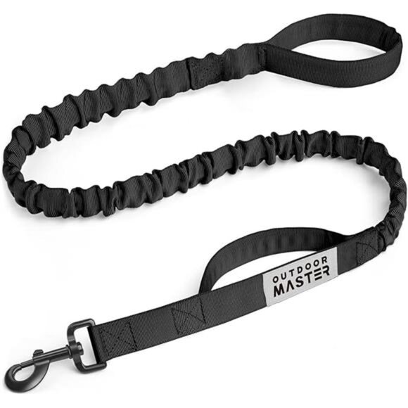 Bungee Dog Leash, Heavy Duty Dog Leash with Shock Absorption, 2 Padded Handles - Picture 7 of 7